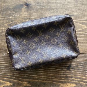 Vintage Louis Vuitton Cosmetic Bag Mid 80s